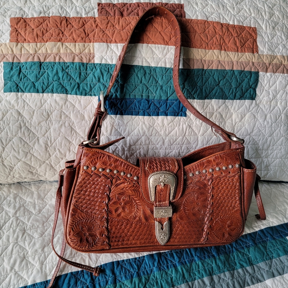 American West Leather shoulder bag